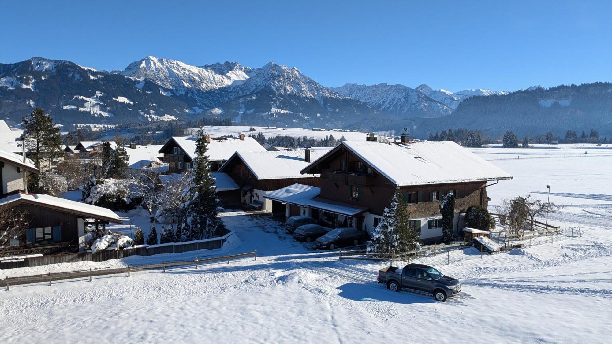Ferienwohnung Alpenglueck In Bolsterlang Sommerbergbahn Kostenlos Ngoại thất bức ảnh